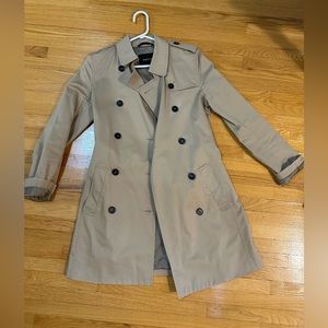 Babaton | trench coat | tan | small